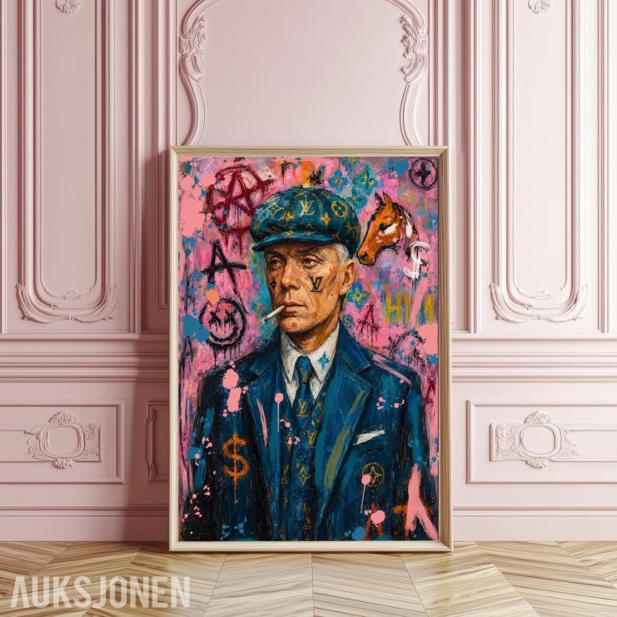 5 stk kunsttrykk - 50x70cm
